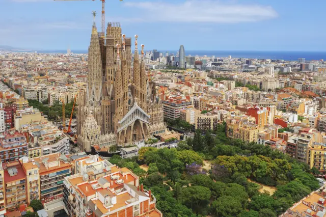 Barcelona Spain Cityscape